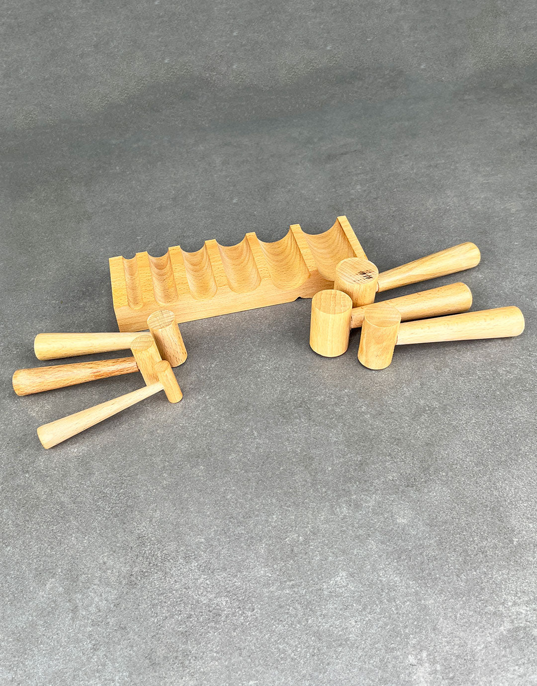 DA3135 = U-Channel Wood Block with 6 Hammer Shaped Formers