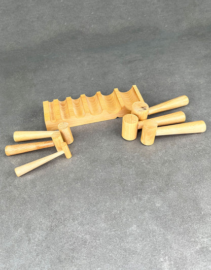 DA3135 = U-Channel Wood Block with 6 Hammer Shaped Formers