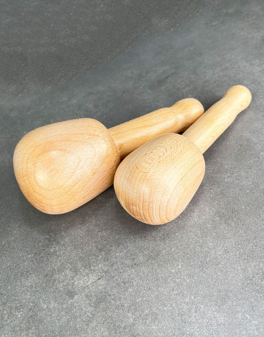 DA3142 = Jumbo Wood Dapping Punches set of 2