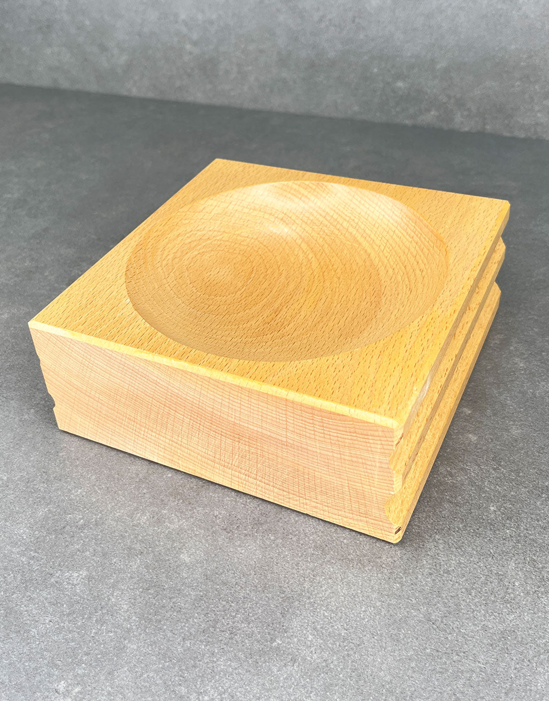 DA3150 = Large Wood Shaping Block with 2 Depressions