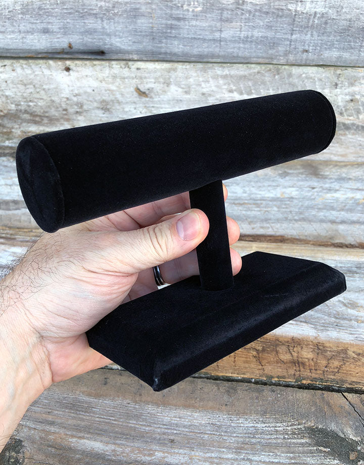 DBR1190 = Value Velvet Bracelet T Bar 7''W x 5''H