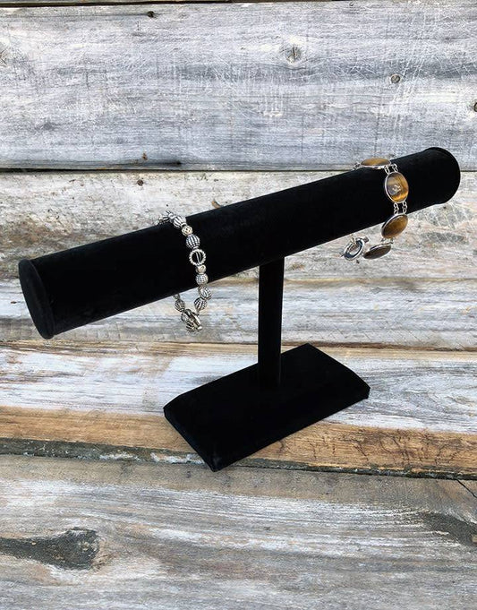 DBR1192 = VELVET BRACELET T BAR 12''W x 7''H