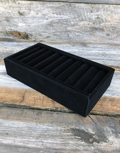 DBR1210 = Value Velvet Bangle Tray Holds 9 Bangles