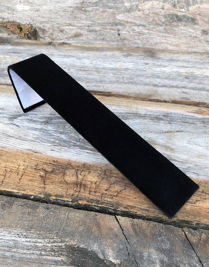 DBR1239 = black-velvet Single Bracelet Ramp 1-1/2'' x 7-3/4'' (Pkg of 3)
