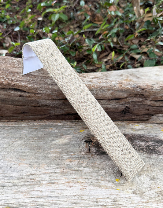 DBR3239 = Burlap Single Bracelet Ramp 1-1/2'' x 7-3/4''  (Pkg of 3)