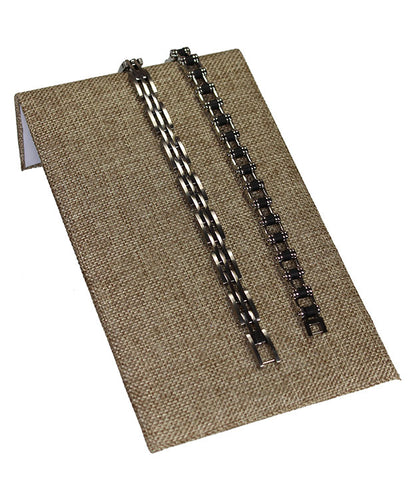 DBR3241 = Burlap Multi Bracelet Ramp