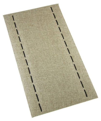 DBR3640 = Burlap  Bracelet/Watch Tray Insert 14-1/8" x 7-1/2"