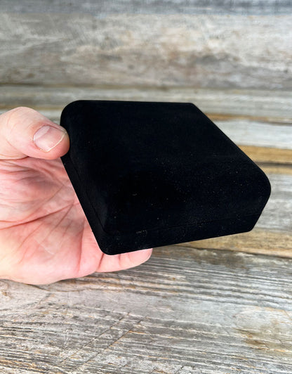 DBX1204 = Black Value Velvet Watch Box (Each)