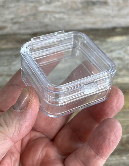 DBX1402 = Clear View Plastic Box with Floating Membrane 2" x 2" x 1"