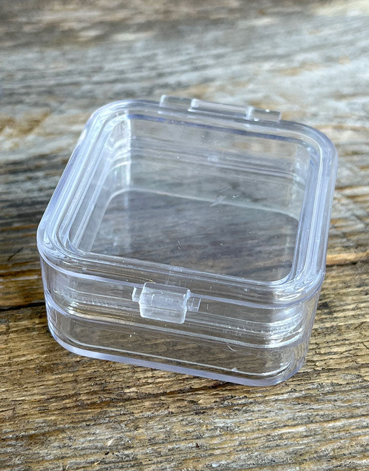 DBX1402 = Clear View Plastic Box with Floating Membrane 2" x 2" x 1"