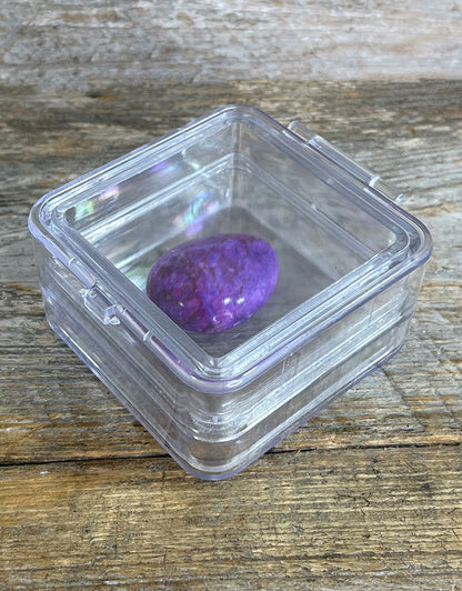 DBX1403 = Clear View Plastic Box with Floating Membrane 3" x 3" x 1-1/4"