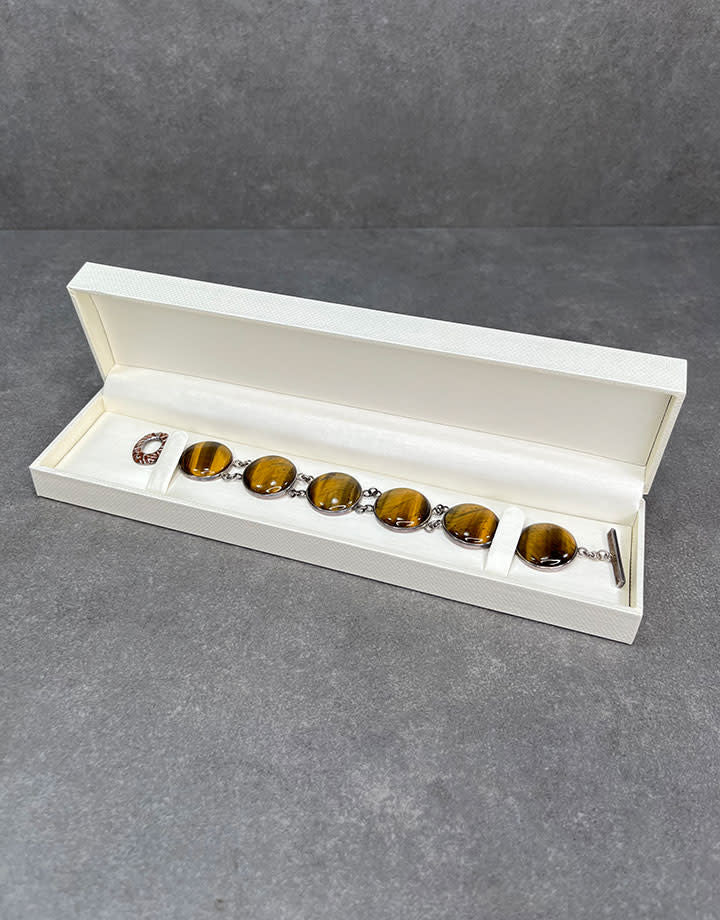 DBX1515 = Champagne Shimmer Bracelet Box