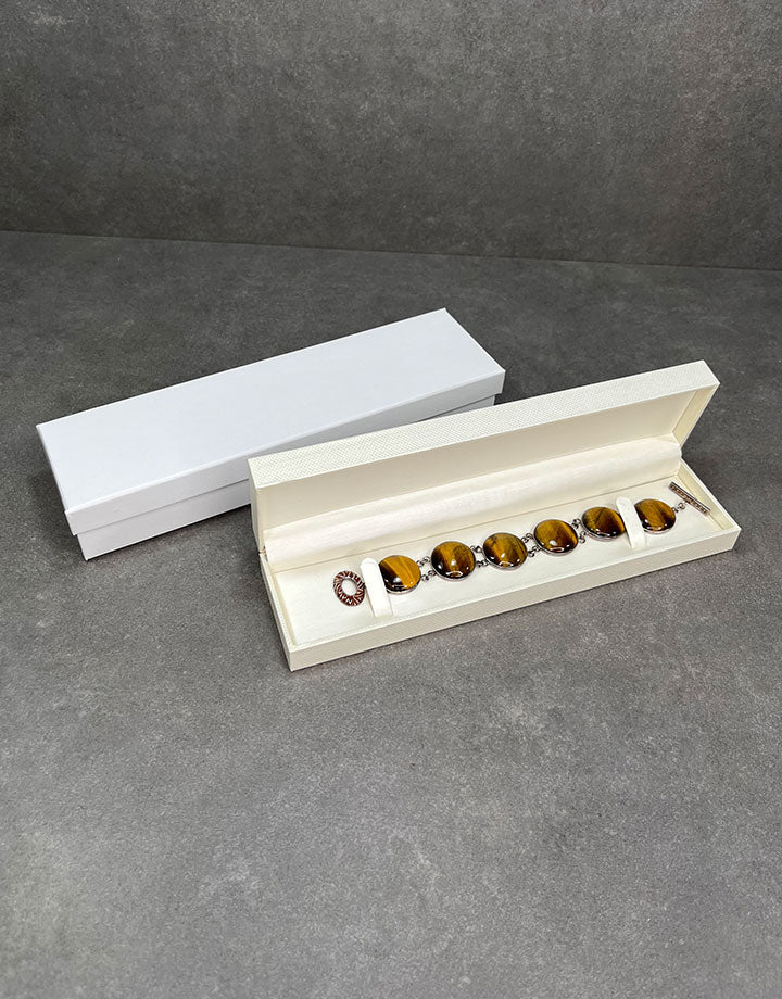 DBX1515 = Champagne Shimmer Bracelet Box