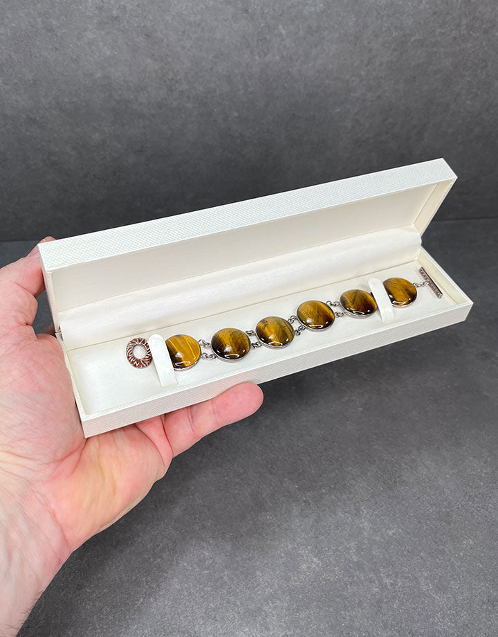 DBX1515 = Champagne Shimmer Bracelet Box