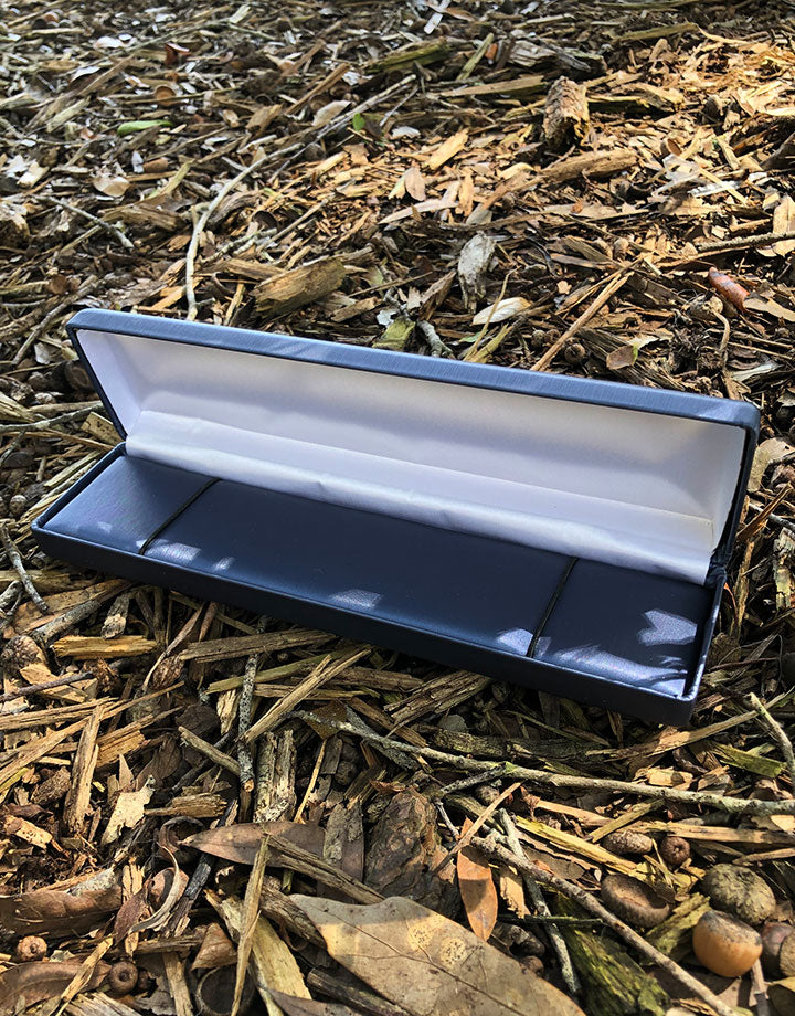 DBX1715 = Blue Satin Bracelet / Watch Box