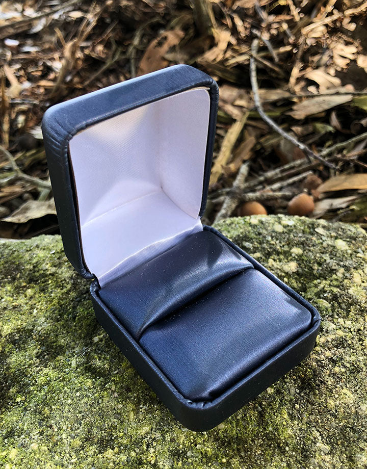 DBX1736 = Blue Satin Metal Ring Box