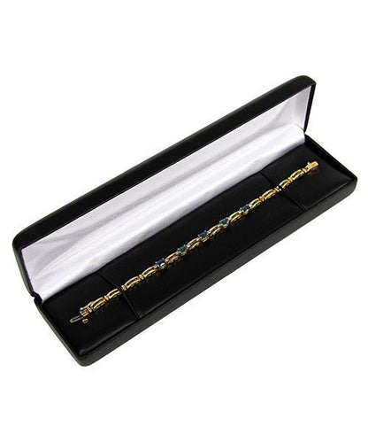 DBX1909 = Leatherette Bracelet Box Black (EACH)