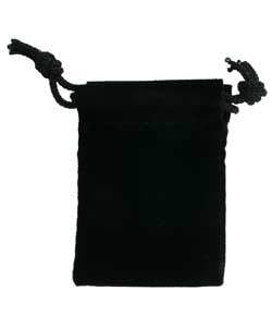 DBX2201 = POUCHES - VELVET POUCH 1-3/4''x2'' BLACK (DOZEN)