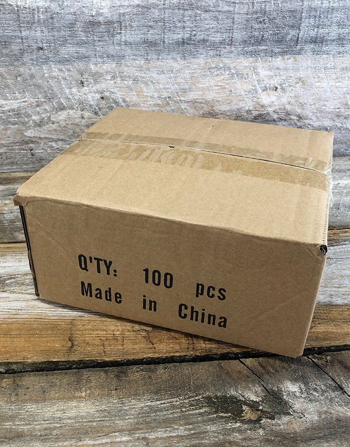 DBX2810G = BOXES - COTTON FILLED GOLD FOIL  1-7/8'' x 1-1/4'' x 5/8''   CASE 100