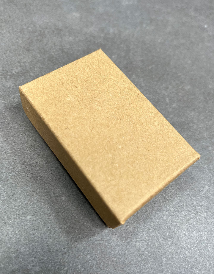 DBX2821K = BOXES - COTTON FILLED KRAFT  2-5/8'' x 1-1/2'' x 7/8''   CASE 100