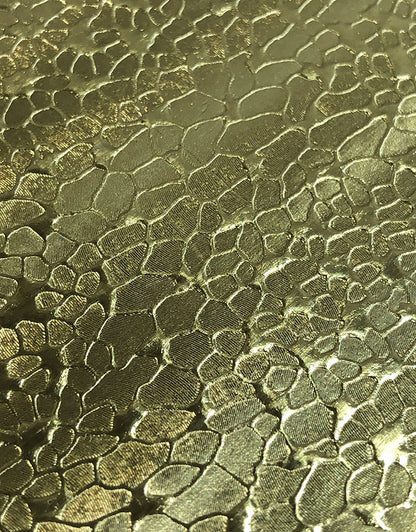 DBX2833G = BOXES - COTTON FILLED GOLD FOIL  3-1/2'' x 3-1/2'' x 1''  CASE 100