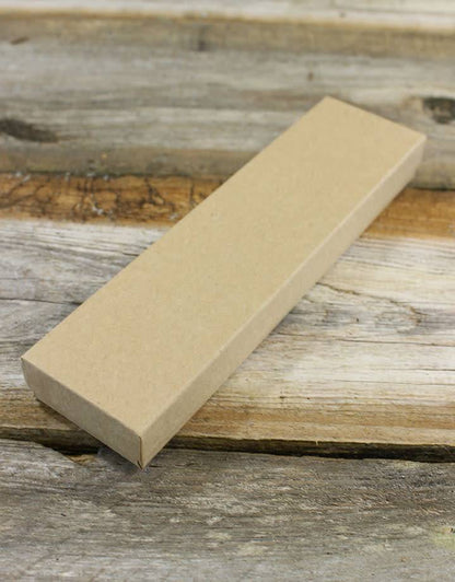 DBX2882K = Cotton Filled Box Kraft Color  8'' x 2'' x 1''  (Case of 100)