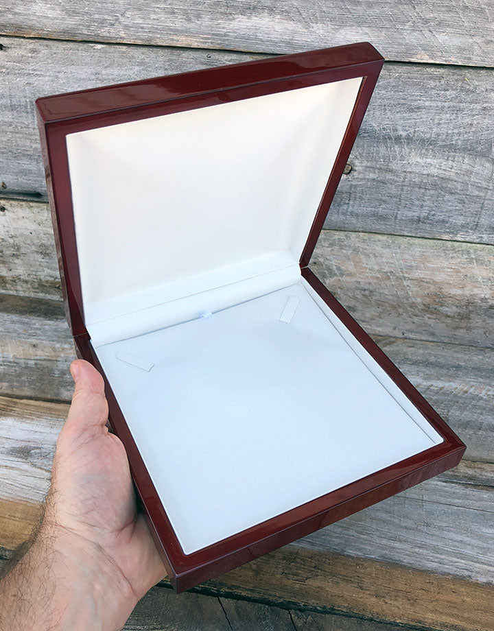 DBX4007 = Rosewood Necklace Box (EACH)