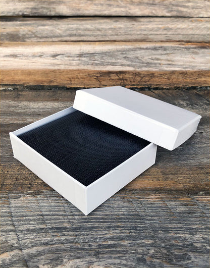 DBX6010 = Slim Proposal Engagement Ring Box Grey/Black