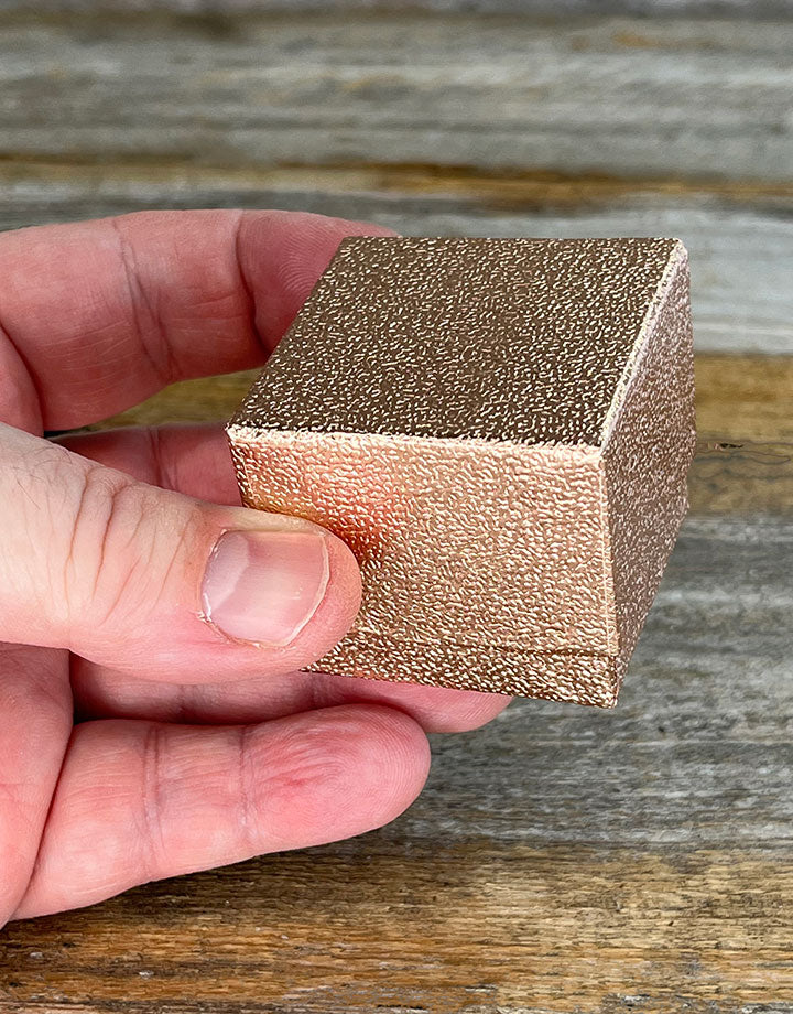 DBX6301 = Rose Gold Ring Box (Dozen)