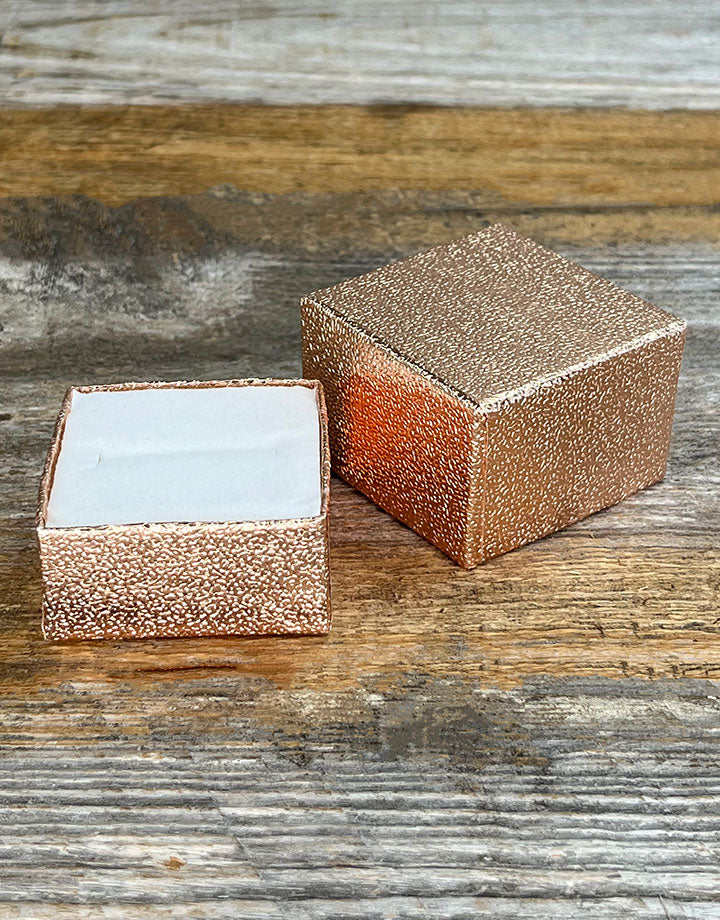 DBX6301 = Rose Gold Ring Box (Dozen)