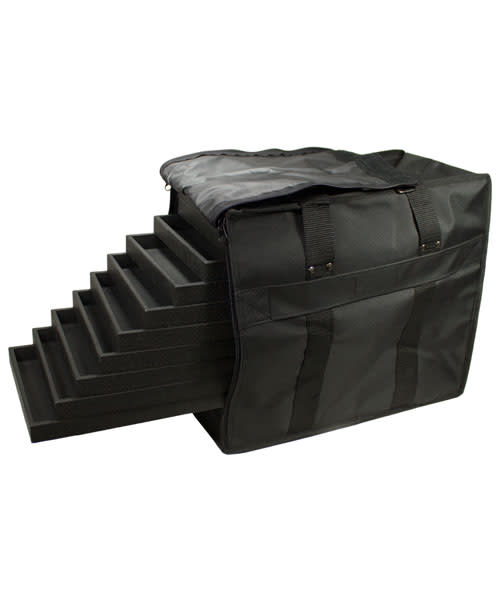 DCA1272 = SOFT SIDED CARRY CASE for up to 12 x 1'' STANDARD TRAYS