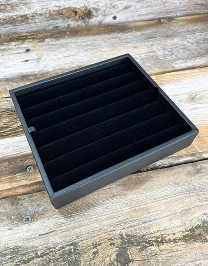 DCA1726 = Sample Jewelry Attache'  Case with Faux Leatherette Covering