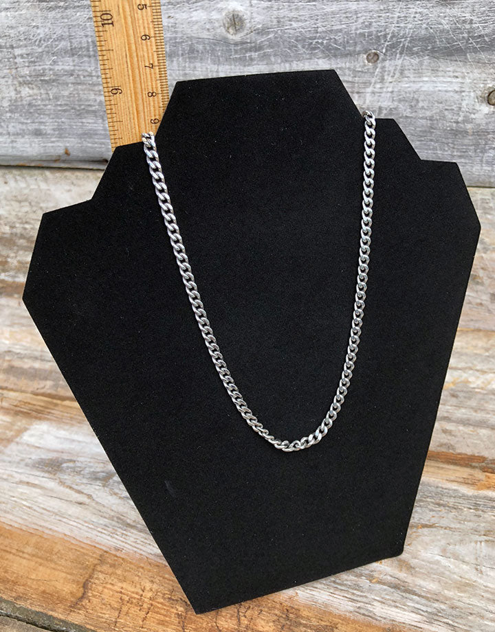 DCH1610 = Flocked Necklace Easel Multi Chain 9-3/8''H (Pkg of 3)