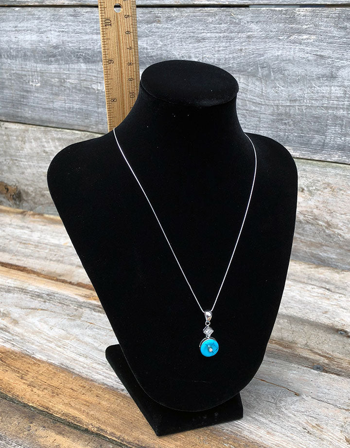 DCH1865 = Value Velvet Necklace Display 9-1/4" H
