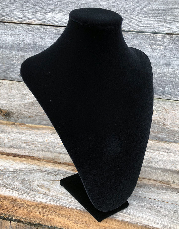 DCH1867 = Value Velvet Necklace Display 12-3/4" H