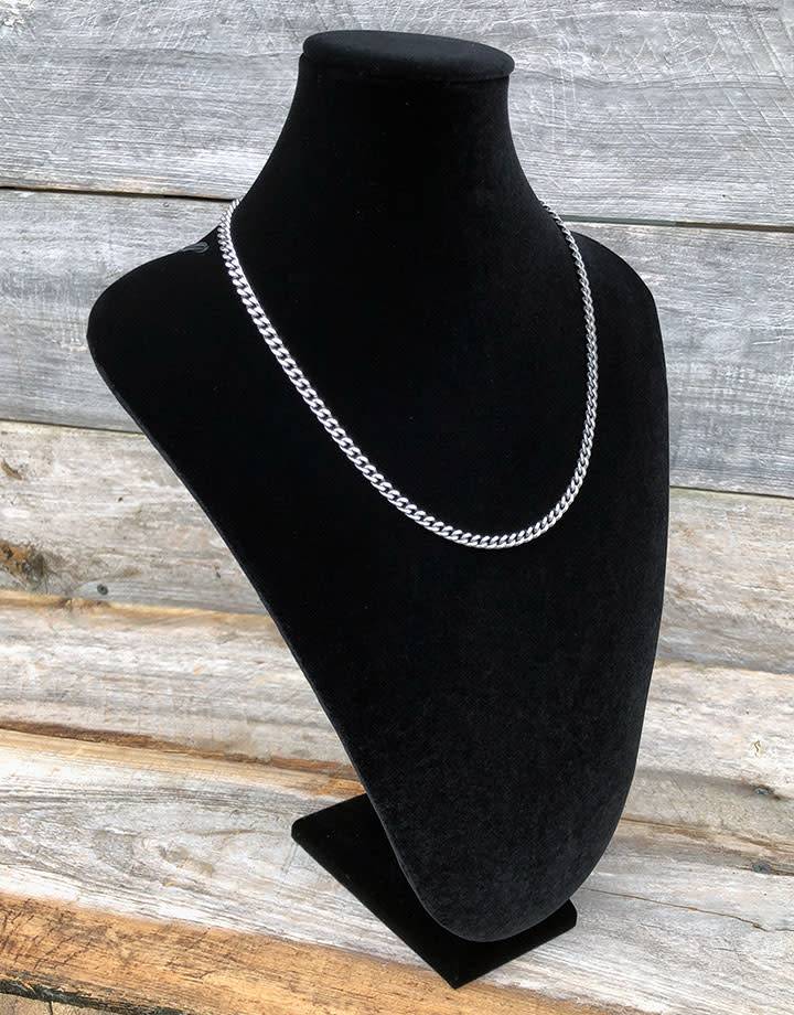DCH1868 = black-velvet Necklace Display 14-1/4''H x 9-1/2''W