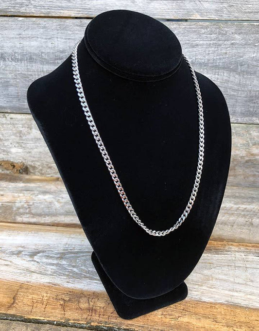 DCH1892 = Black Velvet Necklace Bust 11''H  x 7-3/4''W