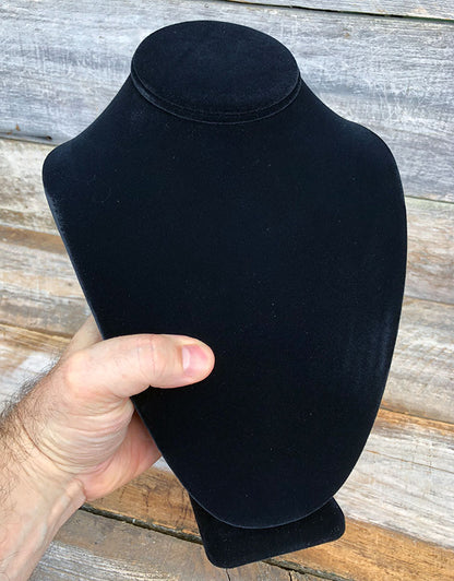 DCH1892 = Value Velvet Necklace Bust 11" H