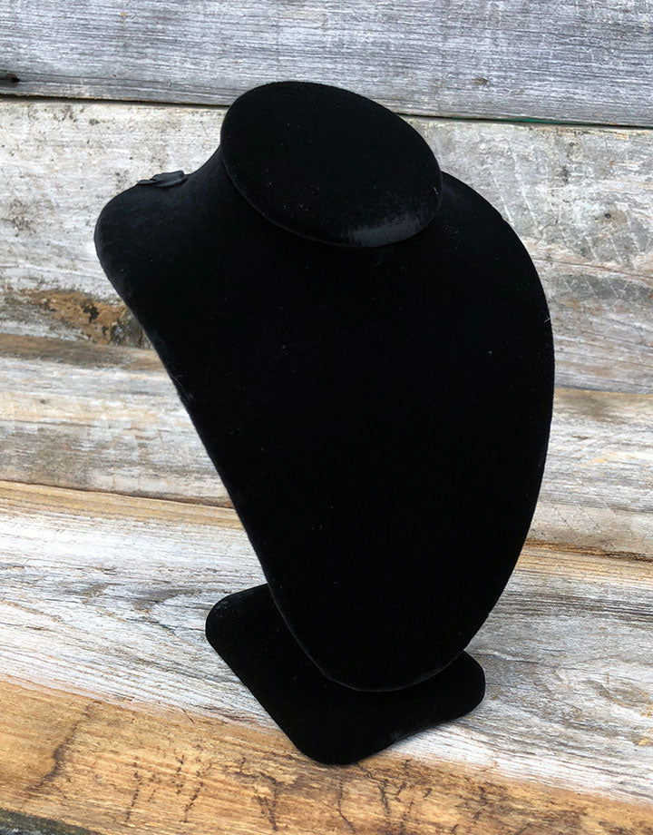 DCH1896 = Value Velvet Necklace Bust 6-1/4" H