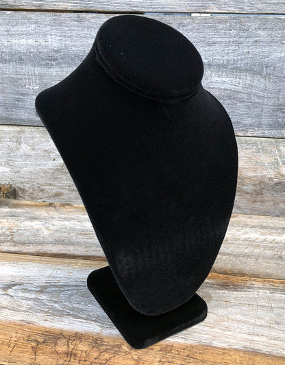 DCH1897 = Value Velvet Necklace Bust 10-1/4" H