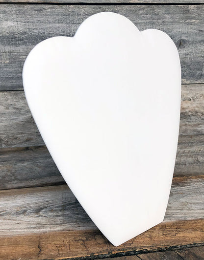 DCH6676 = Leatherette Padded Necklace Easel 10-3/4"H