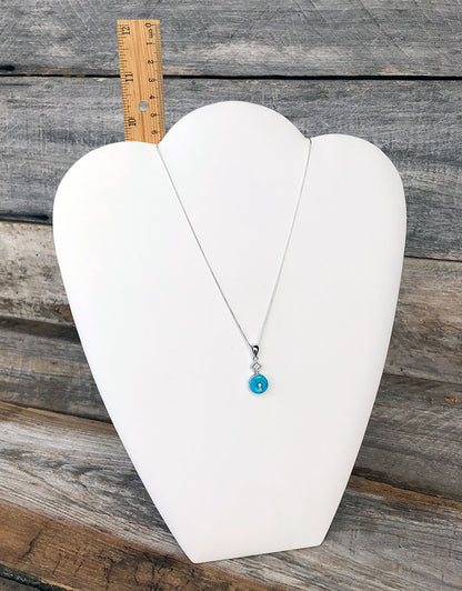 DCH6676 = Leatherette Padded Necklace Easel 10-3/4"H