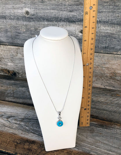 DCH6826 =  Leatherette Necklace Bust 9-1/4'' H