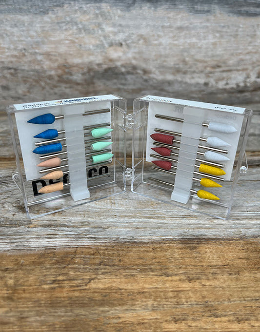 ST1400 = Dedeco Aluminum Oxide Polishing Point Assortment 18pc Kit