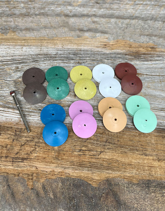 ST1440 = Dedeco 7/8" Wheel & Knife-Edge Assortment 19pc Kit