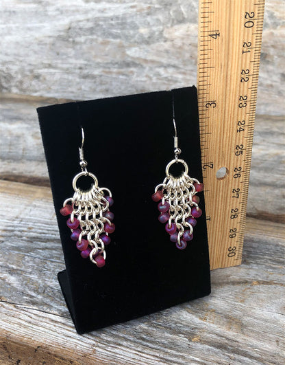 DER001 = Value Velvet Earring or Pendant Display 3"H (Pkg of 3)