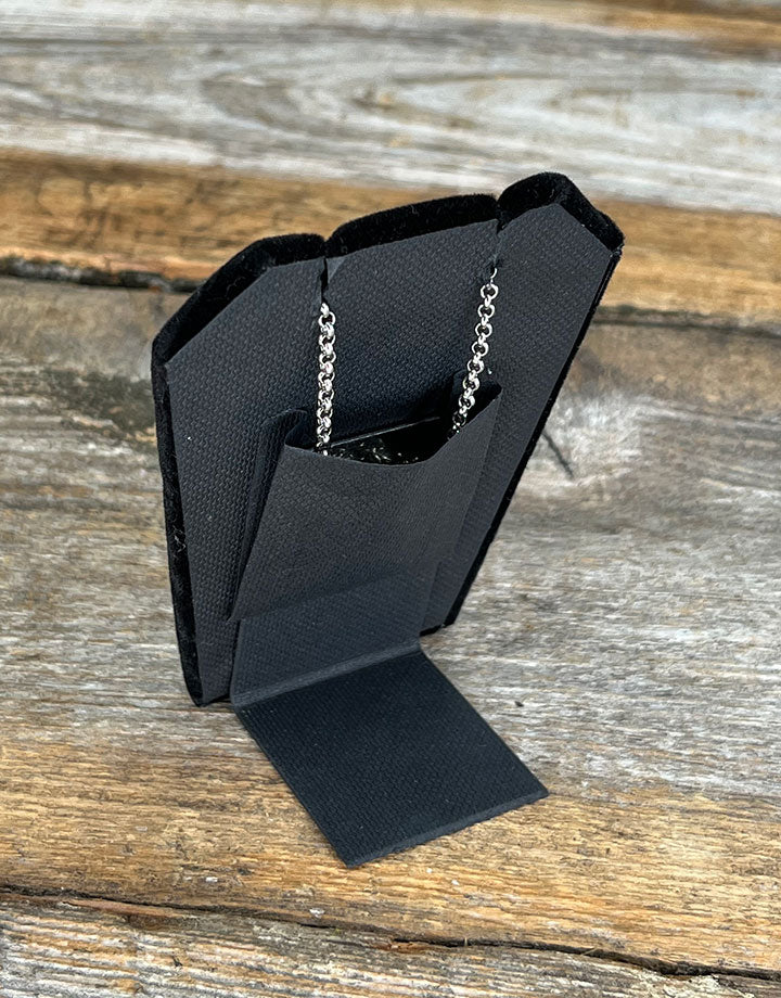 DER003 = Value Velvet Earring Display Stand 3-1/4''H (Pkg of 3)