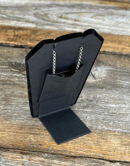 DER003 = Value Velvet Earring Display Stand 3-1/4''H (Pkg of 3)