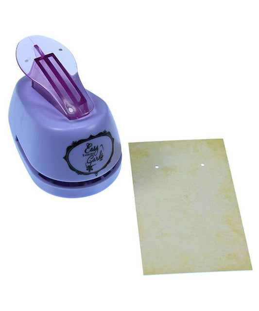 DER052 = Easy Earring Double Post Punch for Cards