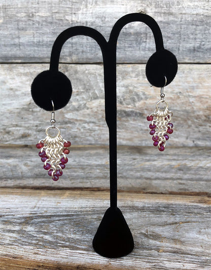 DER1249 = Value Velvet Earring Display 6-1/4'' H  (Pkg of 3)